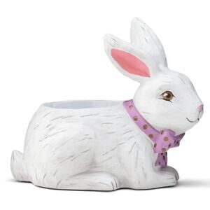 Scentsy Hoppy Easter Bunny Warmer White 7" Element NIB Spring Decor